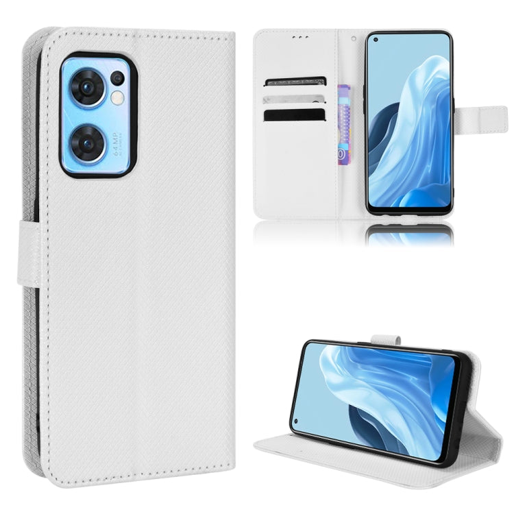 Custodia per telefono in pelle con trama a diamante, For OPPO Reno7 5G / Find X5 Lite, For vivo iQOO U5 5G, For Alcatel 1S 2021 / 3L 2021 / TCL 20E / 20Y, For Xiaomi Redmi Note 10 4G / Note 10S