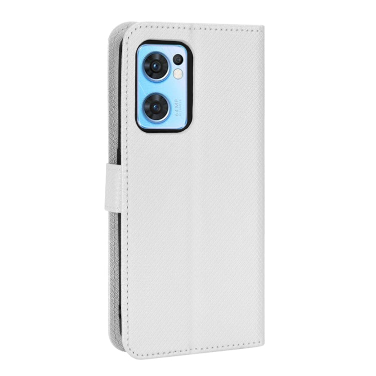 Custodia per telefono in pelle con trama a diamante, For OPPO Reno7 5G / Find X5 Lite, For vivo iQOO U5 5G, For Alcatel 1S 2021 / 3L 2021 / TCL 20E / 20Y, For Xiaomi Redmi Note 10 4G / Note 10S
