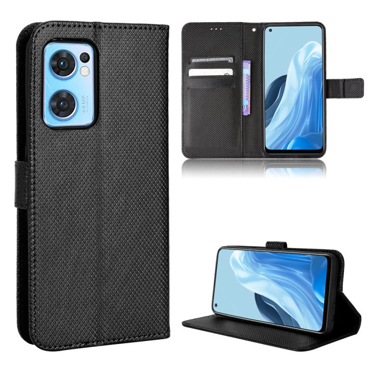 Custodia per telefono in pelle con trama a diamante, For OPPO Reno7 5G / Find X5 Lite, For vivo iQOO U5 5G, For Alcatel 1S 2021 / 3L 2021 / TCL 20E / 20Y, For Xiaomi Redmi Note 10 4G / Note 10S