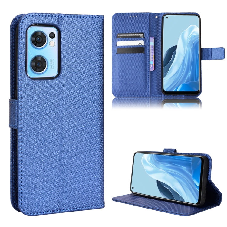 Custodia per telefono in pelle con trama a diamante, For OPPO Reno7 5G / Find X5 Lite, For vivo iQOO U5 5G, For Alcatel 1S 2021 / 3L 2021 / TCL 20E / 20Y, For Xiaomi Redmi Note 10 4G / Note 10S
