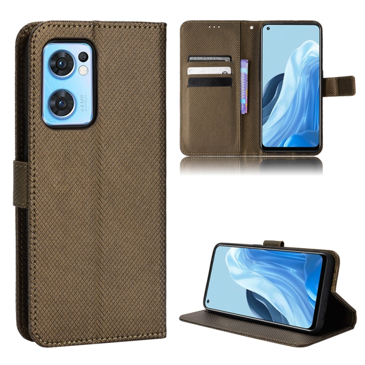 Custodia per telefono in pelle con trama a diamante, For OPPO Reno7 5G / Find X5 Lite, For vivo iQOO U5 5G, For Alcatel 1S 2021 / 3L 2021 / TCL 20E / 20Y, For Xiaomi Redmi Note 10 4G / Note 10S