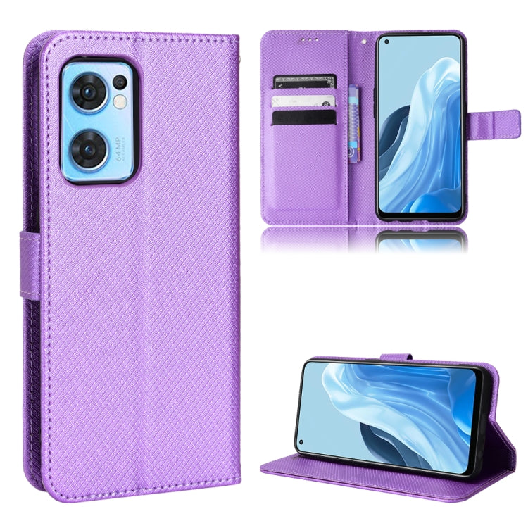 Custodia per telefono in pelle con trama a diamante, For OPPO Reno7 5G / Find X5 Lite, For vivo iQOO U5 5G, For Alcatel 1S 2021 / 3L 2021 / TCL 20E / 20Y, For Xiaomi Redmi Note 10 4G / Note 10S