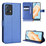 Custodia per telefono in pelle con trama a diamante, For OPPO Reno7 5G / Find X5 Lite, For vivo iQOO U5 5G, For Alcatel 1S 2021 / 3L 2021 / TCL 20E / 20Y, For Xiaomi Redmi Note 10 4G / Note 10S