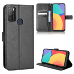 Custodia per telefono in pelle con trama a diamante, For OPPO Reno7 5G / Find X5 Lite, For vivo iQOO U5 5G, For Alcatel 1S 2021 / 3L 2021 / TCL 20E / 20Y, For Xiaomi Redmi Note 10 4G / Note 10S