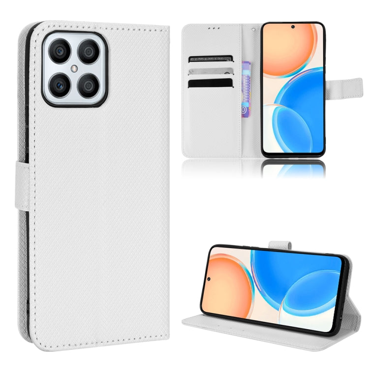 Custodia per telefono in pelle con trama a diamante, For Honor X8, For Samsung Galaxy A03s 164.2mm, For Samsung Galaxy A03s 166mm, For Samsung Galaxy S21 Ultra 5G