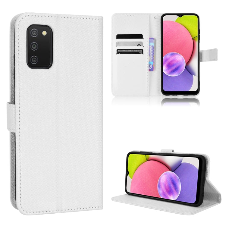 Custodia per telefono in pelle con trama a diamante, For Honor X8, For Samsung Galaxy A03s 164.2mm, For Samsung Galaxy A03s 166mm, For Samsung Galaxy S21 Ultra 5G