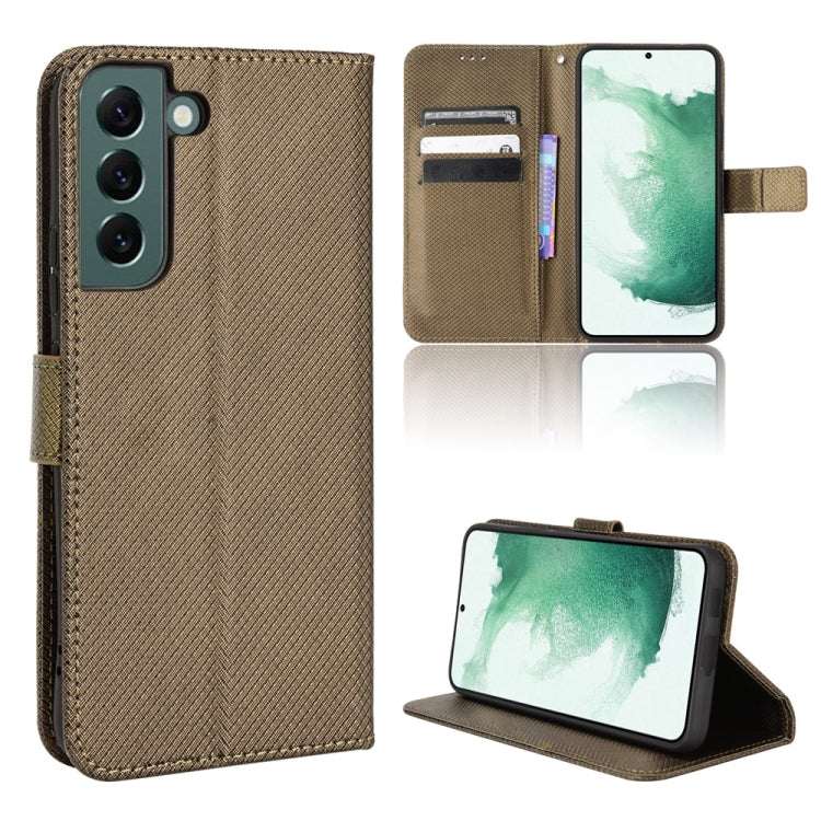 Custodia per telefono in pelle con trama a diamante, For Samsung Galaxy S22+ 5G, For Samsung Galaxy Z Flip3 5G, For Samsung Galaxy Z Fold3 5G, For UMIDIGI Bison Pro