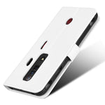 Custodia per telefono in pelle con trama a diamante, For ZTE nubia Red Magic 7