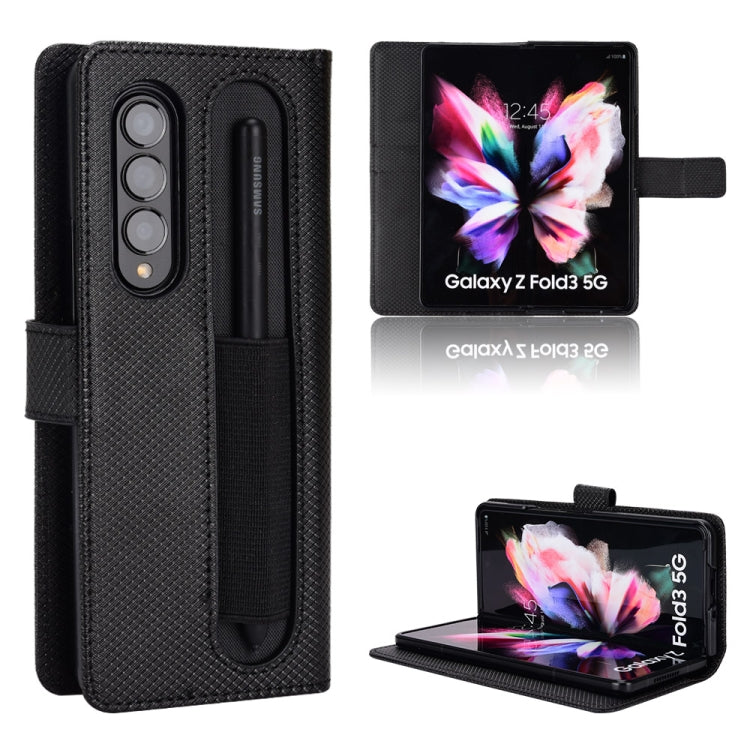 Custodia per telefono in pelle con trama a diamante, For Samsung Galaxy S22+ 5G, For Samsung Galaxy Z Flip3 5G, For Samsung Galaxy Z Fold3 5G, For UMIDIGI Bison Pro