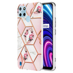 Custodia per cellulare in TPU con motivo floreale in marmo, For OPPO Realme C21Y, For Xiaomi Redmi Note 11 Pro 5G / 4G, For Xiaomi Redmi Note 11S/ Note 11 4G, For Samsung Galaxy A73 5G