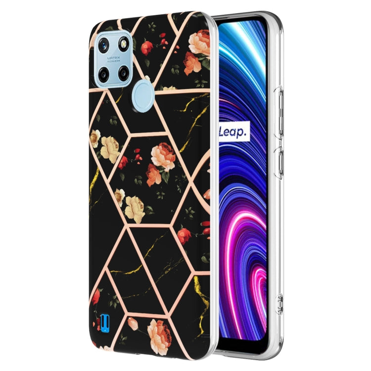 Custodia per cellulare in TPU con motivo floreale in marmo, For OPPO Realme C21Y, For Xiaomi Redmi Note 11 Pro 5G / 4G, For Xiaomi Redmi Note 11S/ Note 11 4G, For Samsung Galaxy A73 5G