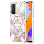 Custodia per cellulare in TPU con motivo floreale in marmo, For OPPO Realme C21Y, For Xiaomi Redmi Note 11 Pro 5G / 4G, For Xiaomi Redmi Note 11S/ Note 11 4G, For Samsung Galaxy A73 5G