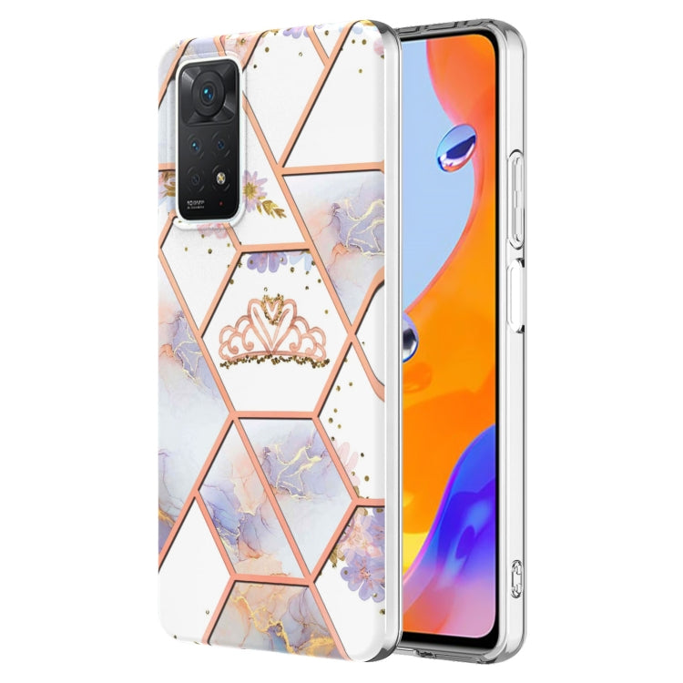 Custodia per cellulare in TPU con motivo floreale in marmo, For OPPO Realme C21Y, For Xiaomi Redmi Note 11 Pro 5G / 4G, For Xiaomi Redmi Note 11S/ Note 11 4G, For Samsung Galaxy A73 5G