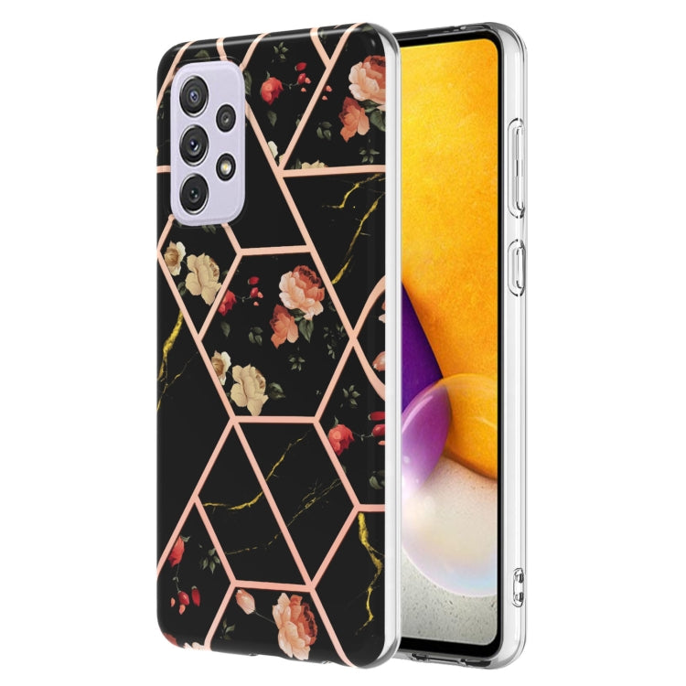 Custodia per cellulare in TPU con motivo floreale in marmo, For OPPO Realme C21Y, For Xiaomi Redmi Note 11 Pro 5G / 4G, For Xiaomi Redmi Note 11S/ Note 11 4G, For Samsung Galaxy A73 5G