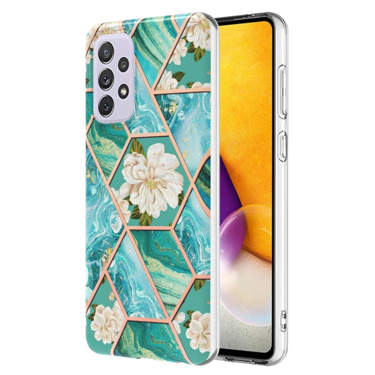 Custodia per cellulare in TPU con motivo floreale in marmo, For OPPO Realme C21Y, For Xiaomi Redmi Note 11 Pro 5G / 4G, For Xiaomi Redmi Note 11S/ Note 11 4G, For Samsung Galaxy A73 5G