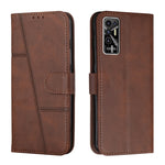 Custodia per telefono in pelle con fibbia in pelle di vitello cucita, For Tecno Pop 5 LTE, For Tecno Pova 2, For Tecno Pova Neo, For Tecno Spark 7 Pro