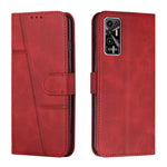 Custodia per telefono in pelle con fibbia in pelle di vitello cucita, For Tecno Pop 5 LTE, For Tecno Pova 2, For Tecno Pova Neo, For Tecno Spark 7 Pro