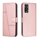 Custodia per telefono in pelle con fibbia in pelle di vitello cucita, For Tecno Pop 5 LTE, For Tecno Pova 2, For Tecno Pova Neo, For Tecno Spark 7 Pro