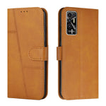 Custodia per telefono in pelle con fibbia in pelle di vitello cucita, For Tecno Pop 5 LTE, For Tecno Pova 2, For Tecno Pova Neo, For Tecno Spark 7 Pro