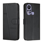 Custodia per telefono in pelle con fibbia in pelle di vitello cucita, For Infinix Hot 11, For Infinix Hot 11S NFC, For Infinix Hot 11S with Fingerprint Hole, For Infinix Hot 10S / 10T / 10S NFC
