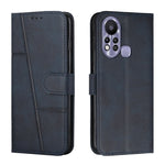 Custodia per telefono in pelle con fibbia in pelle di vitello cucita, For Infinix Hot 11, For Infinix Hot 11S NFC, For Infinix Hot 11S with Fingerprint Hole, For Infinix Hot 10S / 10T / 10S NFC