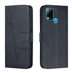 Custodia per telefono in pelle con fibbia in pelle di vitello cucita, For Infinix Hot 11, For Infinix Hot 11S NFC, For Infinix Hot 11S with Fingerprint Hole, For Infinix Hot 10S / 10T / 10S NFC