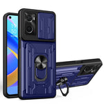 Custodia per telefono con scheda Camshield scorrevole, For OPPO Realme 9i / A36 / A76, For OPPO Realme 9 Pro, For OPPO Realme 9 Pro+