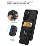 Custodia per telefono con scheda Camshield scorrevole, For OPPO Realme 9i / A36 / A76, For OPPO Realme 9 Pro, For OPPO Realme 9 Pro+
