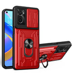 Custodia per telefono con scheda Camshield scorrevole, For OPPO Realme 9i / A36 / A76, For OPPO Realme 9 Pro, For OPPO Realme 9 Pro+