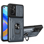 Custodia per telefono con scheda Camshield scorrevole, For OPPO Realme 9i / A36 / A76, For OPPO Realme 9 Pro, For OPPO Realme 9 Pro+