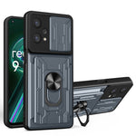 Custodia per telefono con scheda Camshield scorrevole, For OPPO Realme 9i / A36 / A76, For OPPO Realme 9 Pro, For OPPO Realme 9 Pro+