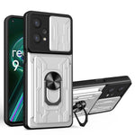 Custodia per telefono con scheda Camshield scorrevole, For OPPO Realme 9i / A36 / A76, For OPPO Realme 9 Pro, For OPPO Realme 9 Pro+
