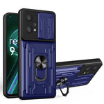 Custodia per telefono con scheda Camshield scorrevole, For OPPO Realme 9i / A36 / A76, For OPPO Realme 9 Pro, For OPPO Realme 9 Pro+