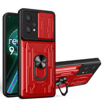 Custodia per telefono con scheda Camshield scorrevole, For OPPO Realme 9i / A36 / A76, For OPPO Realme 9 Pro, For OPPO Realme 9 Pro+