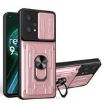 Custodia per telefono con scheda Camshield scorrevole, For OPPO Realme 9i / A36 / A76, For OPPO Realme 9 Pro, For OPPO Realme 9 Pro+