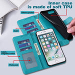 Custodia per telefono in pelle pressata con motivo ad albero e cervo, For Nokia 3.4 / 5.4, For Nokia G20 / G10 / 6.3, For Sony Xperia 10 III, For Xiaomi Redmi 9T / 9 Power, For Xiaomi Redmi 10