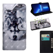 Custodia per telefono in pelle con disegno colorato con motivo a pittura 3D, For iPhone 13 Pro Max, For iPhone 13 Pro