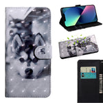Custodia portafoglio in pelle per iPhone 13 e 13 mini