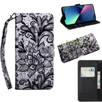 Custodia portafoglio in pelle per iPhone 13 e 13 mini