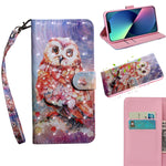 Custodia portafoglio in pelle per iPhone 13 e 13 mini