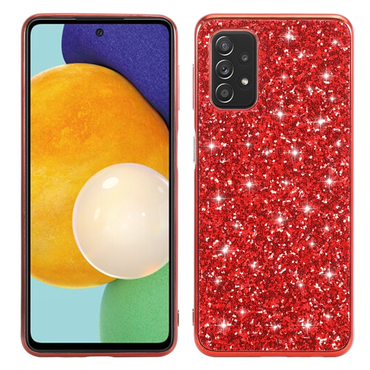 Custodia TPU glitterata antiurto per smartphone compatibili