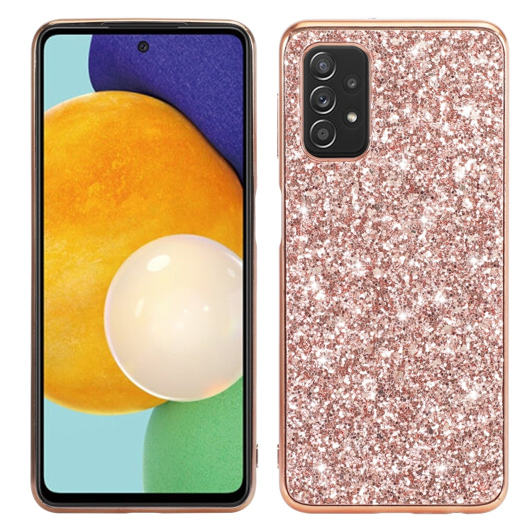 Custodia TPU glitterata antiurto per smartphone compatibili