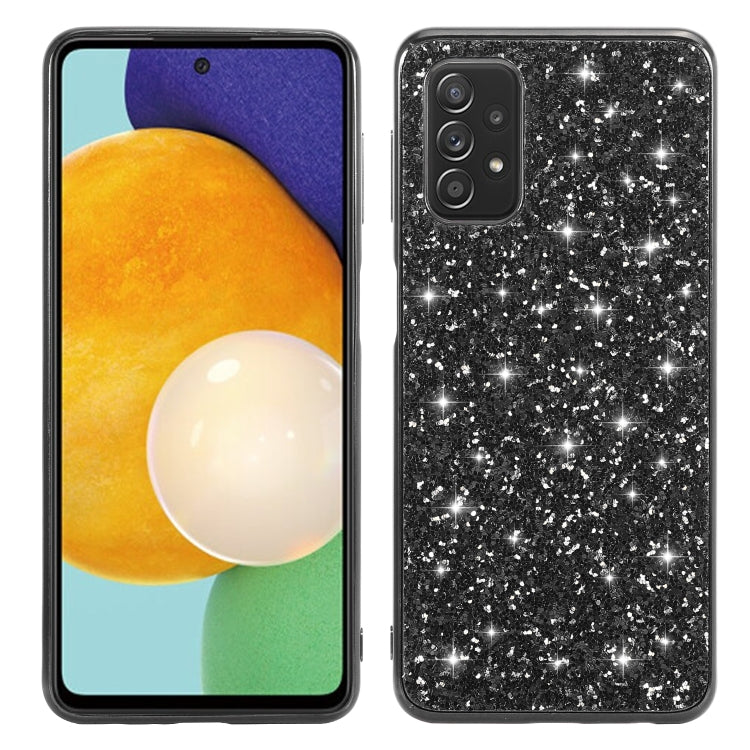 Custodia TPU glitterata antiurto per smartphone compatibili
