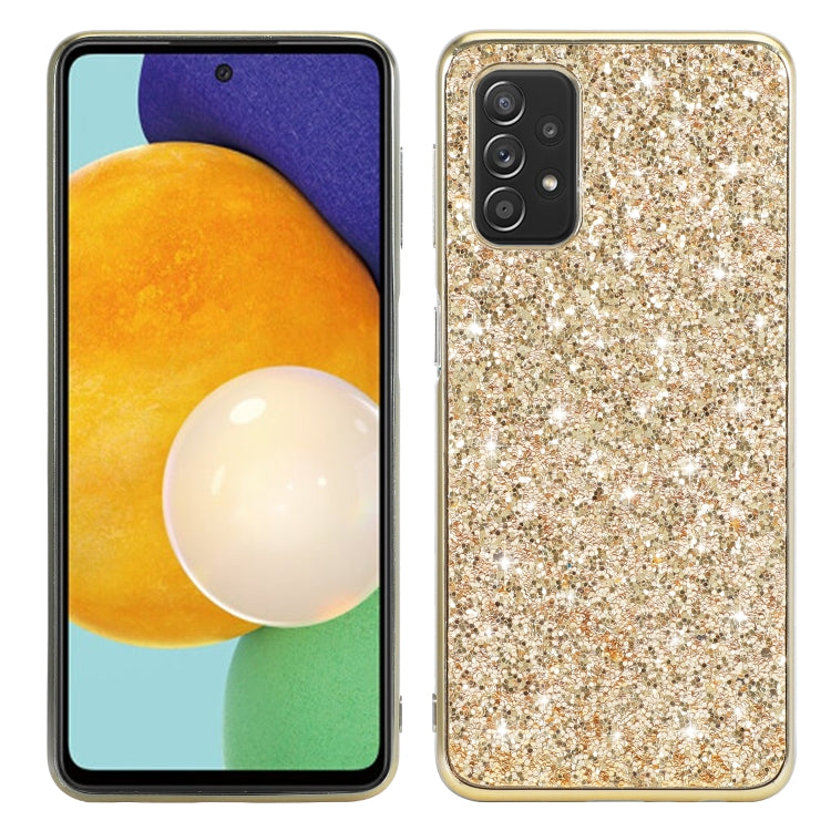 Custodia TPU glitterata antiurto per smartphone compatibili