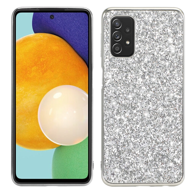 Custodia TPU glitterata antiurto per smartphone compatibili