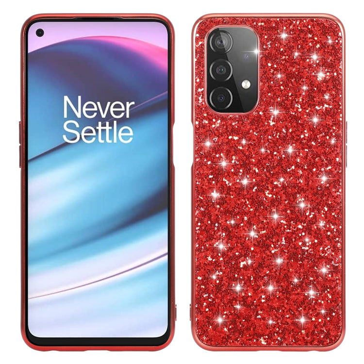 Custodia TPU glitterata antiurto per smartphone compatibili