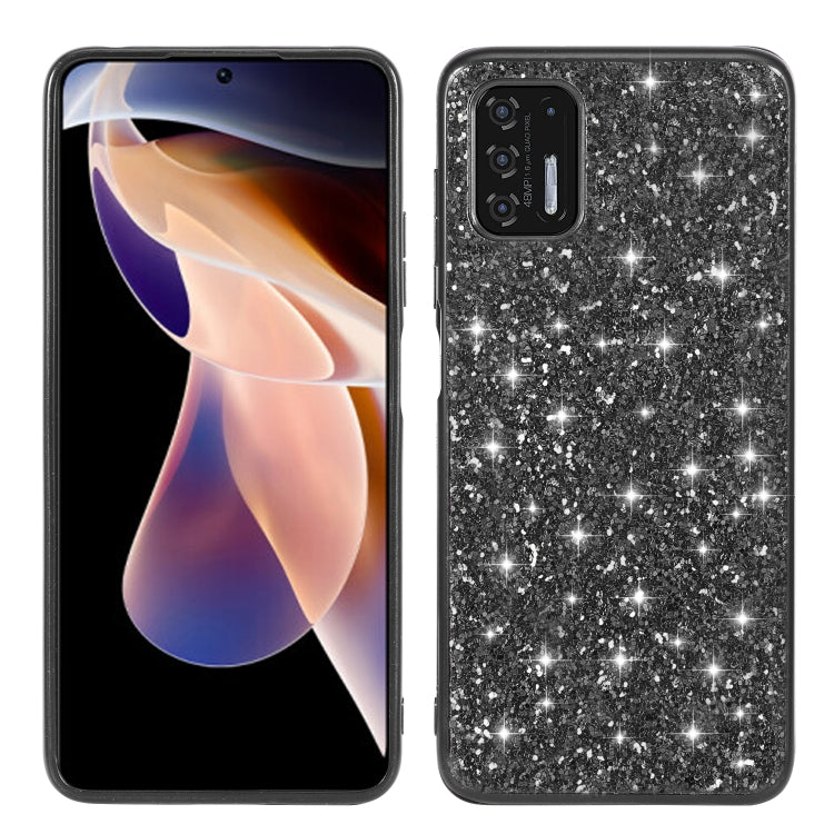 Custodia TPU glitterata antiurto per smartphone compatibili