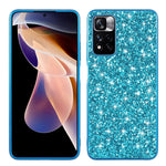 Custodia TPU glitterata antiurto per smartphone compatibili