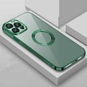 9D Electroplated Edge Len Film Clear PC + Custodia antiurto in TPU, For iPhone 11, For iPhone 11 Pro Max, For iPhone 12
