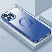 9D Electroplated Edge Len Film Clear PC + Custodia antiurto in TPU, For iPhone 12 Pro, For iPhone 12 Pro Max, For iPhone 13